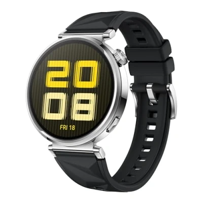 Image of HUAWEI WATCH GT 5 41mm Smartwatch, Sharp Edged Design, All new Running and Cycling Sports, Health Tracking, up to 7 Days Battery Life, Compatible with iOS Android, Black