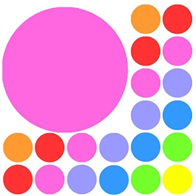 Image of 900 Colourful Mini Dots 10mm Spot Reward Stickers for Teachers and Planner Charts
