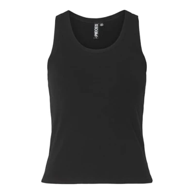 Image of Pieces Pcanibi Top, Women&#039;s, Size: XS, Black