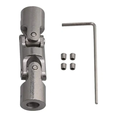 Image of universal joint shaft coupling motor plug joint, for connecting model cars, robots etc. 4 mm / 5 6 8 10