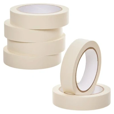 Image of Baker Ross FN127 Masking Tape Pack of 6, Craft Tape, Painter Paper for Painting