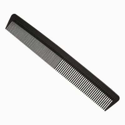 Image of Hair Comb, Professional Hairdressing Carbon Fibre Fine and Standard Tooth Cutting Heat Resistant Anti Static Styling Combs