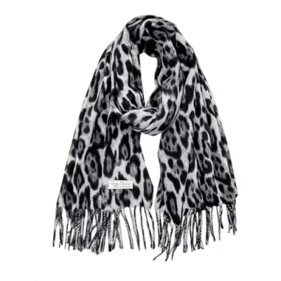 Image of WUFGWBD 1 Piece Leopard Print Scarf, Tassel Soft Warm Autumn And Winter Long Women&#039;S Scarf