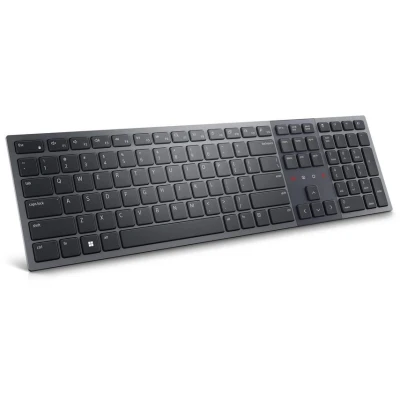 Image of DELL KB900 keyboard RF Wireless + Bluetooth QWERTY UK English Graphite