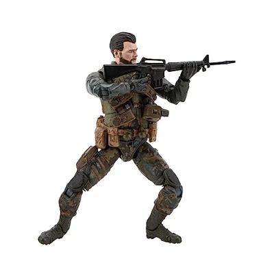 Image of Call of Duty Alex Mason 6.5 inch Articulated Figure with Swappable Hands and Weapon Accessories
