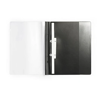 Image of Durable Duraplus De Luxe 258901 Clear View Presentation Folder A4 Black (Pack of 25)