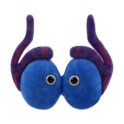 Image of GIANT MICROBES Testicles Organ Original Plush Soft Toy Educational Gift 16cm