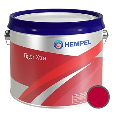 Image of Hempel Tiger Xtra Antifouling Red 2.5L