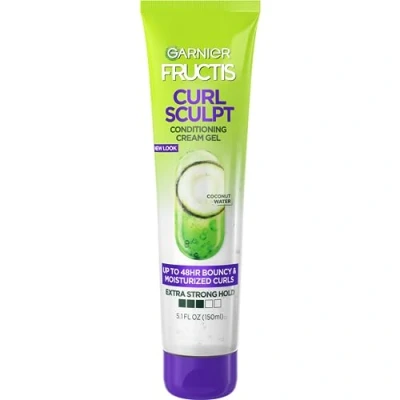 Image of Garnier Fructis Style Curl Sculpt Conditioning Cream Gel 5 oz