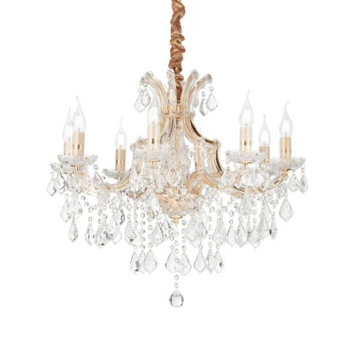 Image of Napoleon 8 Light Pendant Gold