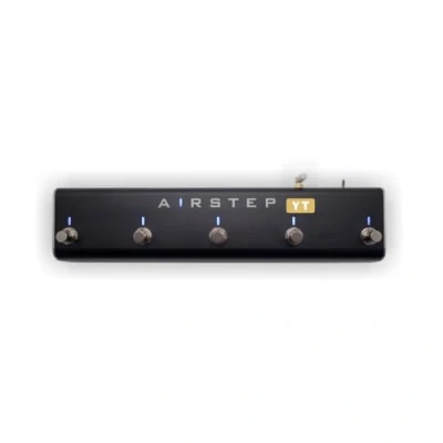 Image of XSONIC Airstep YT Edition THR10II, THR30II Desktop Amp Foot Controller with 5 Footswitches, 3 Control Modes(Change Slots, Toggle Effects), 300H Playtime, Wirelessly Your THRII for Home and Gig