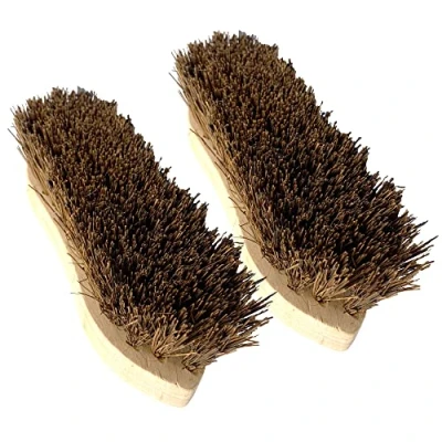 Image of Galvanized Boot Scraper with Adjustable Cleaning Brush − Heavy Duty Metal Door Mats Outdoor Brush, Removes Mud and Dirt from Shoes, Walking Boots, Wellies (Replacement Brushes only)