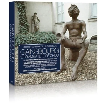 Image of Serge Gainsbourg L&#039;Homme A Tete De Chou 2 CD Blu Ray Audio 5.1 Sealed 2023 UK album set 5557473