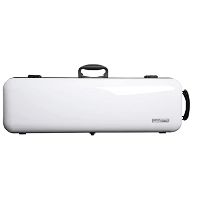 Image of GEWA AIR 2.1 Violin Case White High Gloss with Additional Side Handle Made in Germany