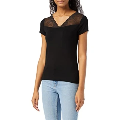 Image of Morgan Women&#039;s Tshirt 191 DCLARY.N T Shirt, Black, L