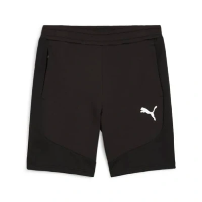 Image of Puma Unisex Evostripe 8&#039;&#039; Dk Knitted Shorts, Black, XXL EU
