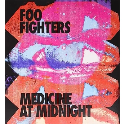 Image of Foo Fighters Medicine At Midnight Blue vinyl 2021 UK LP 19439 78838 1