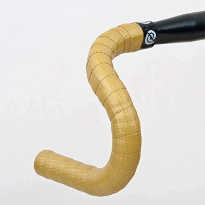 Image of Bike Ribbon Uni BikeRibbon Handlebar Tape, Carbon Gold, One Size