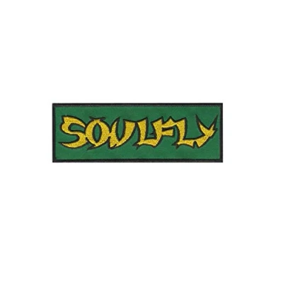 Image of Soulfly Metal Band Patch Badge Embroidered Iron on Applique Souvenir Accessory