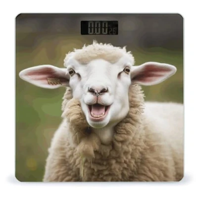 Image of Weight Scale,Funny Naughty Sheep Tongue Cute Animal Digital Scale,Body Scale,Electronic Weigh Scales,high Precision Body Scale