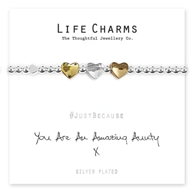 Image of Life Charms Women Jewellery Amazing Aunty Bracelet Wristband Ladies Gift