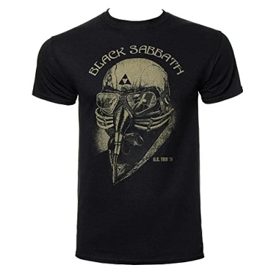 Image of Black Sabbath US Tour 78 Worn By Tony Stark Ironman Mens T Shirt (XL)