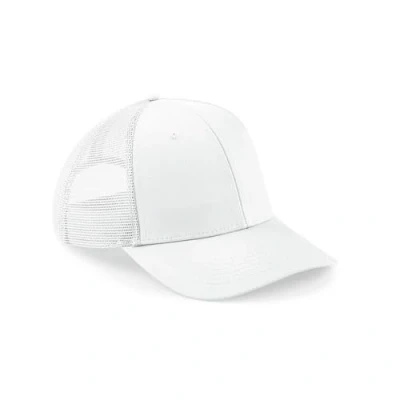 Image of Beechfield 6 Panel Design Urbanwear Trucker White