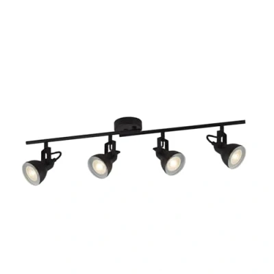 Image of 4 Light Spotlight Split Bar Black