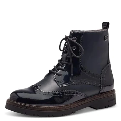 Image of s.Oliver Women&#039;s 5 25232 43 Fashion Boot, Navy, 4.5 UK