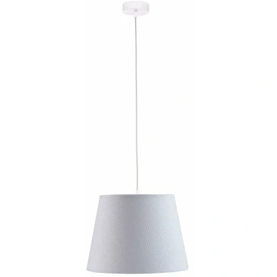 Image of Keter Dexter Dome Pendant Ceiling Light White, 38cm, 1x E27