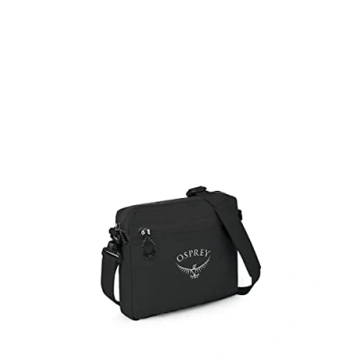 Image of Osprey Ultralight Shoulder Satchel Unisex Travel Bag Black O/S