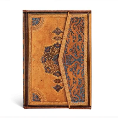 Image of Paperblanks notebook with ribbon bookmark &amp; inner pocket Safavid Mini (140 x 100 mm) 144 pages Lined