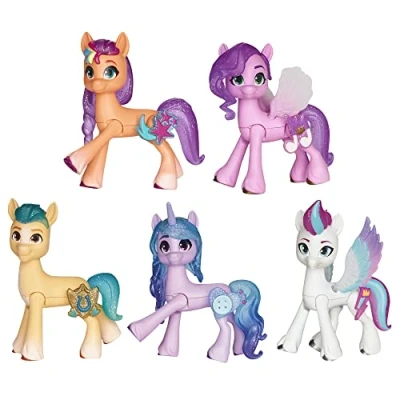 Image of My Little Pony: Make Your Mark Toy Meet the Mane 5 Collection with Ponies, Gift for Children Aged 3+
