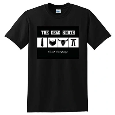 Image of 2688 The Dead South T Shirt Good Company Vinyl cd Cover Small Medium Large or XL Black