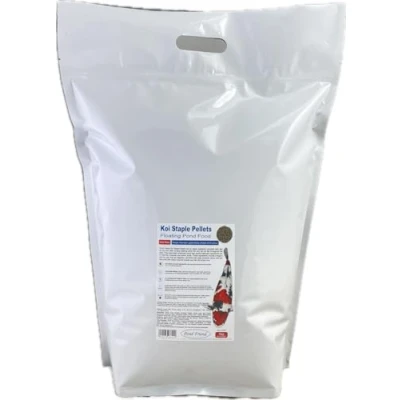 Image of Pond Friend Koi Staple Pellets Floating Fish Food 5kg 3mm With Spirulina Colour Enhancer