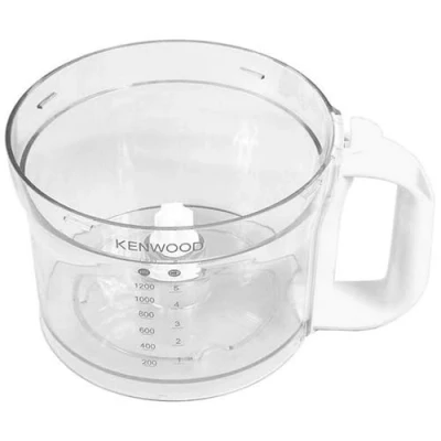 Image of DeLonghi KW714284 bowl/cup bowl assembly white handle
