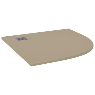 Image of vidaXL Shower Base Tray SMC Brown 90x90 cm