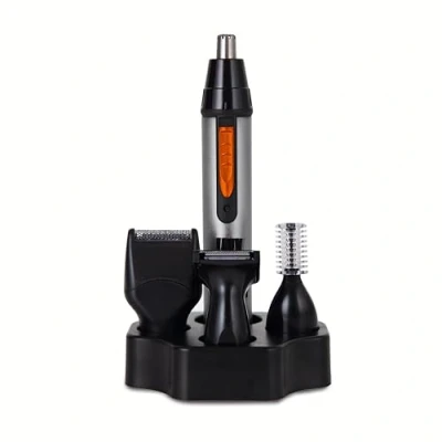 Image of Carmen Titan Nose Trimmer Set Titanium and Orange