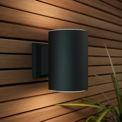 Image of SolarCentre® Grantham XL USB Up &amp; Down Outdoor Solar Powered Wall Light