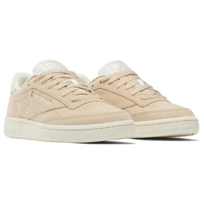 Image of Reebok Classic CLUB C Trainers, Women&#039;s, Size: 55, Tan sand clay shoes