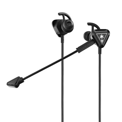 Image of Turtle Beach Battle Buds In Ear Gaming Headset for Mobile Gaming, Nintendo Switch, Xbox One, PS4 &amp; PS5 Black/Silver