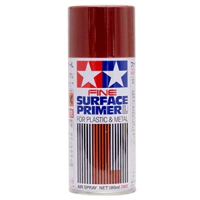 Image of TAMIYA 87160 Model Making Primer Spray Can Oxide Red Contents 180 ml