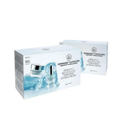 Image of Germaine de Capuccini Timexpert Hydraluronic Pack Hydra Nourishing Mask 50 ml + Plumping Moisturising Rich Sorbet Cream