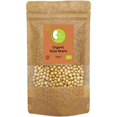 Image of Organic Soya Beans Certified by Busy (5kg)