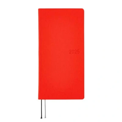 Image of Hobonichi Techo 2025 Weeks [English/Tall and Slim Size/January Start/Planner] Colors: Chili Pepper
