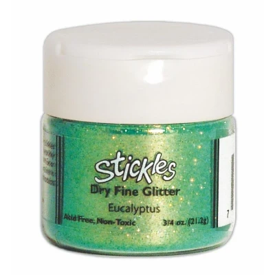 Image of Ranger Stickles Dry Fine Glitter, Eucalyptus