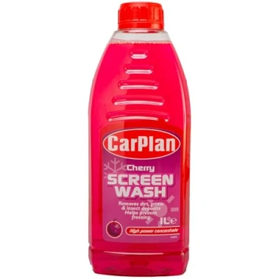 Image of CarPlan Fragranced Car Screenwash Concentrated 1L Cherry