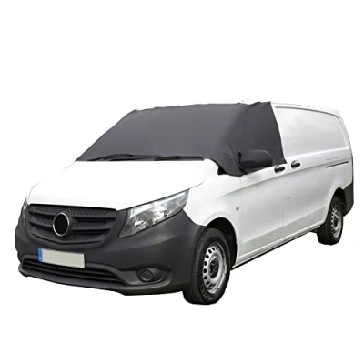 Image of UK Custom Covers SW306DARKGREY Luxury Front Windscreen Wrap Cover Dark Grey To Fit Mercedes Vito 2003 2014