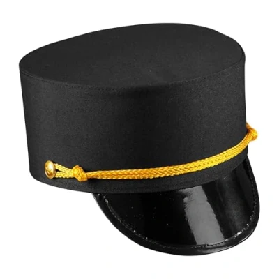 Image of Widmann 10012 Hat Uniform, Capi, Fabric Hat, Soldier, Theme Party, Carnival