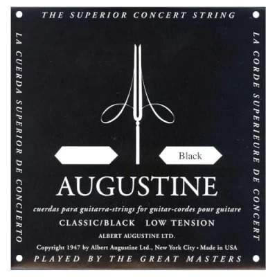 Image of Augustine 650402 &quot;Black Label Single H/B2&quot; String for Classic Guitar